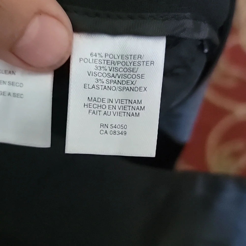 Anne Klein Black Stretch Trousers - Picture 7 of 7